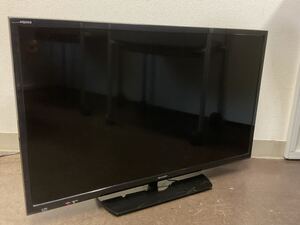 ①SHARP 東芝 AQUOS 32V型 液晶テレビ LC-32S5 2017年製 シャープ アクオス