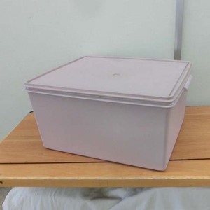 タッパーウェア 収納ケース 1951-1 コンテナ Tupperware パープル系 衣装ケース 札幌市 西区