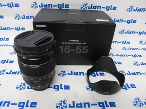 美品 FUJIFILM フジノンレンズ XF16-55mmF2.8 R LM WR 標準ズームレンズ 1円スタート！ J516582 GAU 関東発送