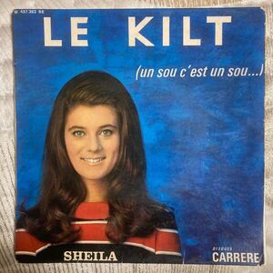 【レア】SHEILA、LE KILT、7インチレコード、オルガンバー、洋楽、サバービア