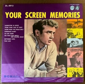 ▼ LPレコード YOUR SCREEN MEMORIES ユア・スクリーン・メモリーズ エデンの東 10インチレコード