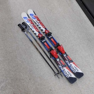 swallow GRUKE スキー3点セット 120cm ストック付き スワロー グルケ スキー板 札幌市 西区
