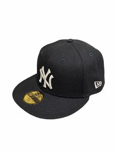 【着用2回のみ美品】NEW ERA / 59FIFTY / YANKEES / 7-5/8 / MLB / サブウェイシリーズ / ニューエラ / ヤンキース / キャップ / 帽子