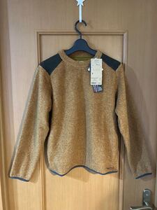 Marmot 四角友里コラボ W’s FLEECE SWEATER L ブラウン