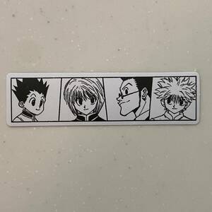 HUNTER × HUNTER ハンターハンター ロゴ 幻影旅団 ステッカー フレークシール ゴン キルア クラピカ ヒソカ