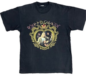 Nirvana Kurt Cobain Tシャツ 90s Vintage Tee ニルバーナ Tシャツ MTV unplugged 90s ヴィンテージ カートコバーン バンドTシャツ 