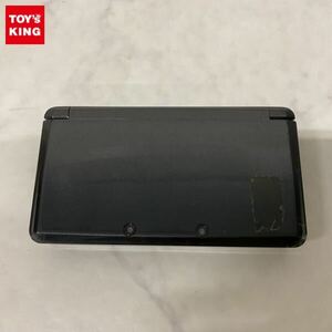 1円〜 動作確認/初期化済 箱無 ニンテンドー3DS CTR-001 本体 コスモブラック