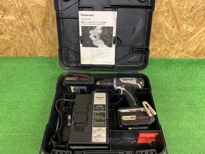 【中古品】　パナソニック/Panasonic　充電ドリルドライバー　EZ74A1LS2G-H　w021