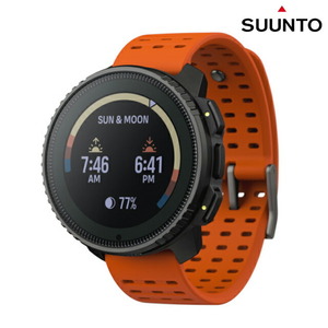 スント バーティカル ソーラー スマートウォッチ ブランド メンズ レディース Bluetooth SUUNTO SS050987000 デジタル オレンジ