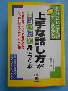 ★USED・中経出版・櫻井 弘・知りたいことがことがすぐわかる・上手な話し方が面白いほど身につく本★