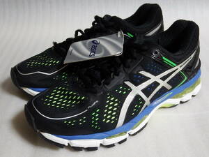 【タグ付き未着用】 アシックス ゲルカヤノ22 24.5cm ブラック asics GEL-KAYANO22 TJG936 【送料無料】