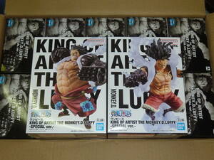 ☆ポスター付　KOA　ルフィ　2種 各10個　20個セット　ワンピース　KING OF ARTIST　THE MONKEY.D.LUFFY SPECIAL ver.