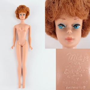 ◆◇MATTEL マテル社 ビンテージ バービー バブルカット 1962年 midge ミッジ 着せ替え人形 ファッションドール◇◆