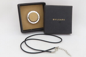 1円～【ほぼ未使用】BVLGARI ブルガリ B-ZERO1 ビーゼロワン ネックレス/チョーカー/キーリング　1-1-29