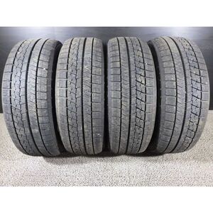 ブリヂストン BLIZZAK VRX 215/60R16 4本SET◎2018年製9分山スタッドレス◎中古 1本のサイドにへこみ等あり◎旭川手渡し可◎ヴェゼル等に