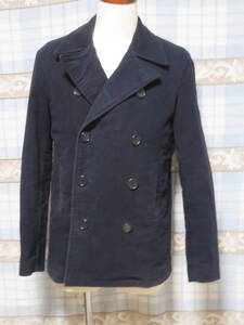 SUPREME WATER RESISTANT PEA COAT モールスキン Pコート COTTON 100% 中古 傷み無程度良