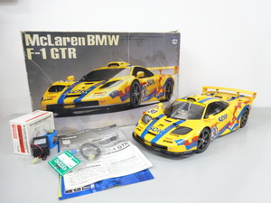 希少 KYOSHO 京商 Mclaren マクラーレン BMW F-1 GTR Super Ten GP FW-04 4WD 綜警マクラーレン エンジン RC ラジコン イエロー 