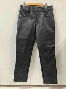 SCHOTT ショット 7449／600US／LEATHER PANTS NEW FIT レザーパンツ ブラック