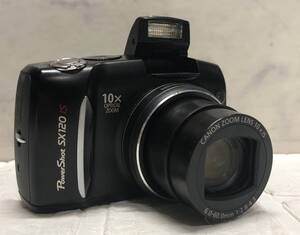 中古稼動品　Canon キャノン PowerShot パワーショット SX120 IS PC1431 デジタルカメラ 6.0-60.0mm 1:2.8-4.3