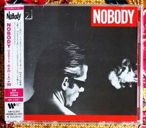 【帯付CD】ノーバディ / NOBODY (2011 REMIX) +10 →ボーナストラック10曲・最新リマスター盤・MY ROAD SHOW・CONNECTION・NEVER SAY NO