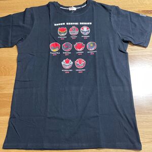 【即決 新品タグ付き】スーパー戦隊シリーズ レッド★半袖Tシャツ シール付き メンズ【LL】サイズ　キラメイジャー リュウソウジャー