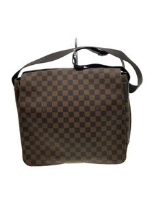 LOUIS VUITTON◆バスティーユ_ダミエ・エベヌ_BRW/PVC/BRW