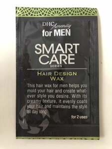 【在庫数1】DHC for MEN ヘアデザインワックス（ナチュラルハード）2g 約2回分 ダメージケア成分配合 微香性 サンプル 試供品 携帯用