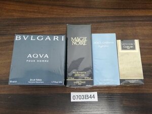 0703B44　香水　BVLGARI ブルガリ　DOLCE＆GABBANA　ゲラン など　おまとめ4点　◆未開封