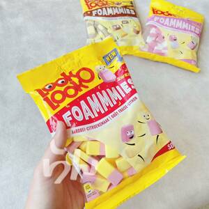 Look-O-Look Foammmies AARDBEI CITROEN 180g 大容量　ソフトキャンディ