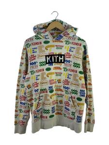 KITH◆パーカー/XS/コットン/WHT/総柄/KH2243