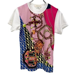 COMME des GARCONS 【lay3963I】 19SS スカーフポリエステルカットソー Tシャツ The Beauty of Unfinish 未完成が持つ美しさ レディース AR