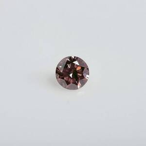 ０．０８５ct　ＦＡＮＣＹ　ＤＥＥＰ　ＰＩＮＫ　Ｉ１　ラウンド　ピンクダヤモンドルース