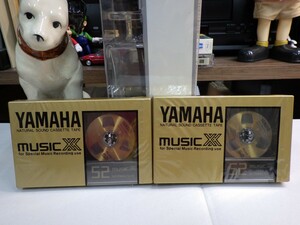 【NEW！新品未開封】【￥1,000 Start！2-SET】【cassette tape｜カセットテープ】YAMAHA natural sound MUSIC XX まとめて2本セット