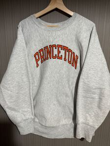 希少 リバースウィーブ チャンピオン 80s トリコタグ XL Princeton 両面染み込み 1円スタート REVERSE WEAVE Champion