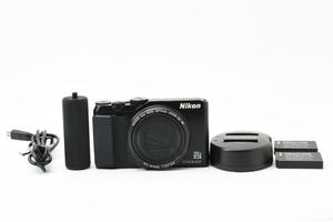 ★1円出品～　美品　Nikon COOLPIX A900 ニコン　ブラック　デジタルカメラ　コンパクトデジタルカメラ　デジカメ　コンデジ　４K　