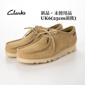 Clarks クラークス ワラビー Wallabee gtx ゴアテックス メープルスエード UK6