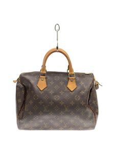 LOUIS VUITTON◆1)スピーディ30_モノグラム・キャンバス_BRW/PVC/BRW