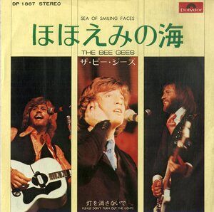 C00194554/EP/ビー・ジーズ(BEE GEES)「Sea Of Smiling Faces ほほえみの海 / Please Dont Turn Out The Lights 灯を消さないで (1972年