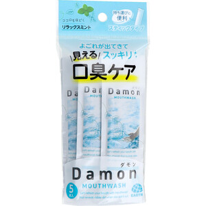 Damon(ダモン) マウスウォッシュ リラックスミント 12mL×5本入