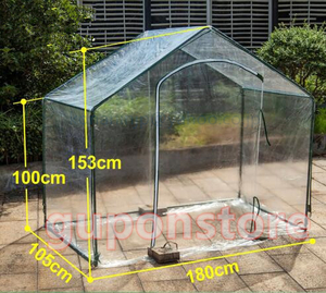 強くお勧め！ 組み立て簡単 PVC素材 ビニールハウス 温室 簡易温室 ビニール温室 菜園ハウス グリーンハウス ファ