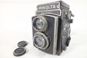 □ MINOLTA ミノルタ AUTOMAT 二眼レフカメラ 中古 現状品 241207M4445