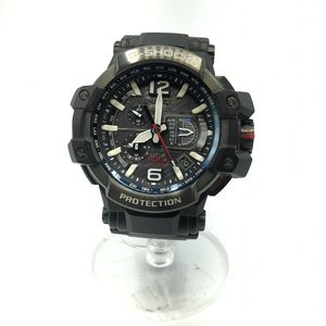 【中古】G-SHOCK　GPW-1000-1AJF　GPSハイブリッド電波ソーラー　ジーショック 腕時計 ブラック[240017595546]