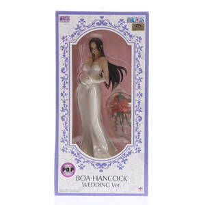 【中古】[FIG]メガトレショップ限定 Portrait.Of.Pirates P.O.P LIMITED EDITION ボア・ハンコック WEDDING Ver. ONE PIECE(ワンピース) 1/