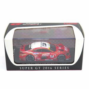 074 エブロ 1/43 ZENT CERUMO RC F No.38 SUPER GT GT500 2016 Rd.2 Fuji ミニカー ※中古/難有