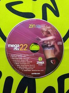 即決　ZUMBA　ズンバ　ZIN　MegaMix22　CD　インストラクター専用