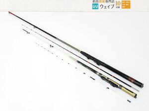 ダイワ カーボウィスカー パワーメッシュ 飛竜 カセチヌ 150・がまちぬ いかだ 硬調 2.1 ジャンク品 計2点 チヌ竿 セット