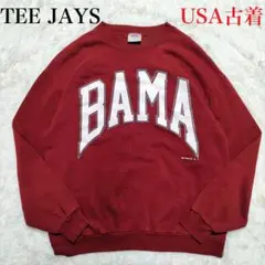 TEE JAYS　カレッジスウェット　USAヴィンテージ　アラバマ大学　BAMA