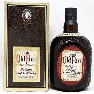 DKG★ 古酒 グランド オールドパー 12年 1000ml　Grand Old Parr 12 オールド・パー オールド パー オールドパー12年 1L HKDNP 箱付き