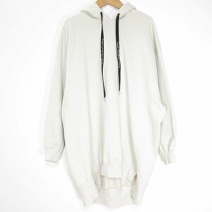 美品 DOUBLE STANDARD CLOTHING ダブルスタンダードクロージング プルオーバー スウェットパーカー オーバーサイズ 38 ベージュ ◆