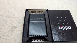 ZIPPO 革巻き　黒　ブラック　2020年製